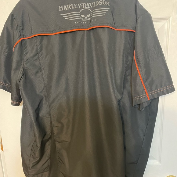 Men’s Harley Davidson button down XL - Picture 2 of 2